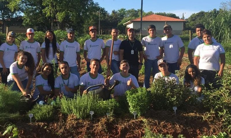 Lucas &eacute; aluno do 4&ordm; semestre do curso t&eacute;cnico integrado em Agropecu&aacute;ria - Foto: Divulga&ccedil;&atilde;o